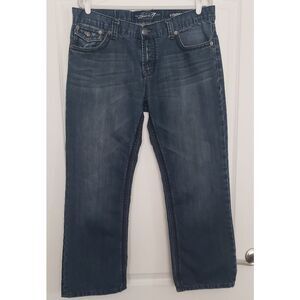 Seven7‎ Straight Flap Pockets Jeans Mens Size 36x30 Denim Western